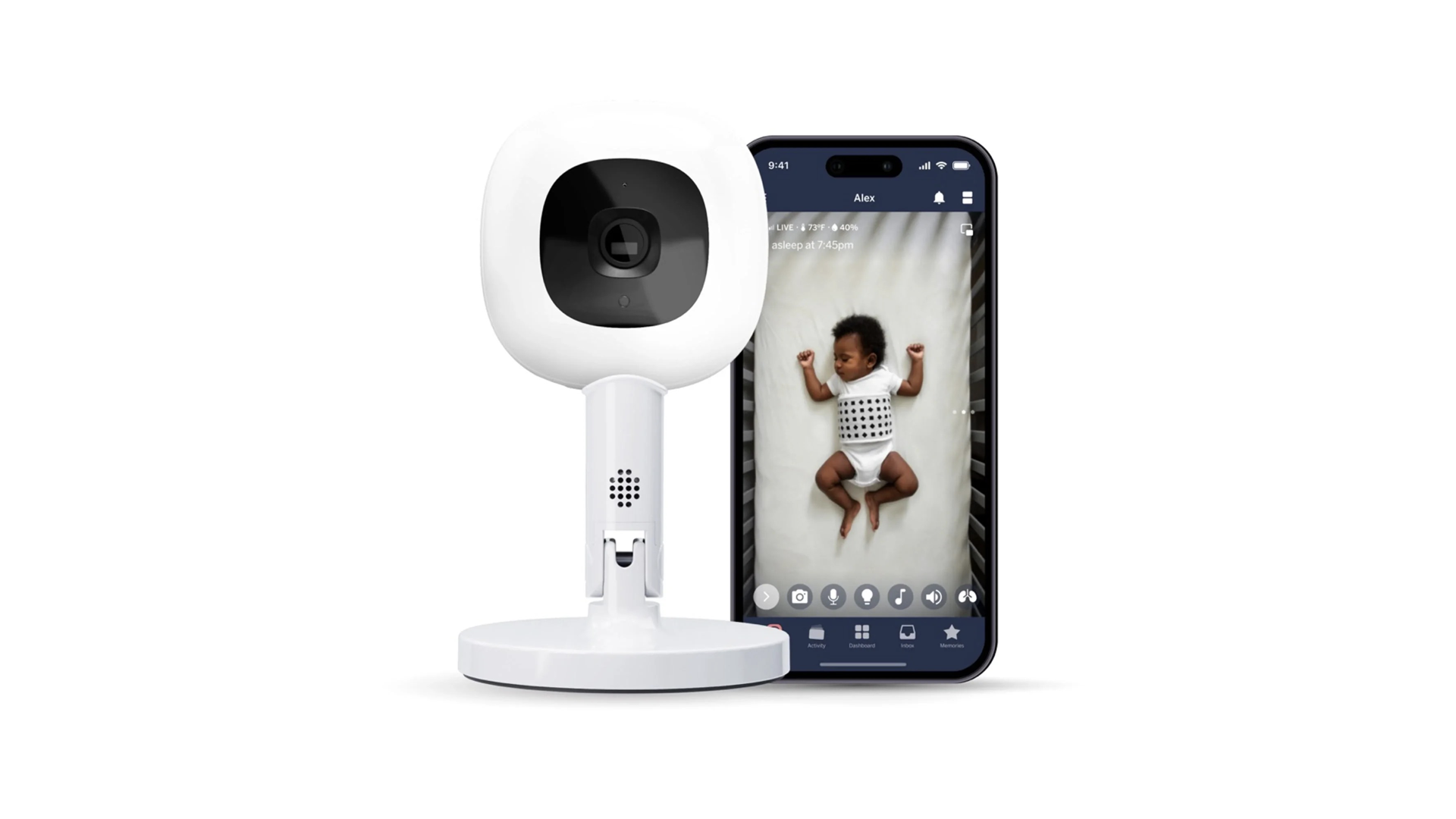 Nanit Pro Baby Monitor + Flex Stand 